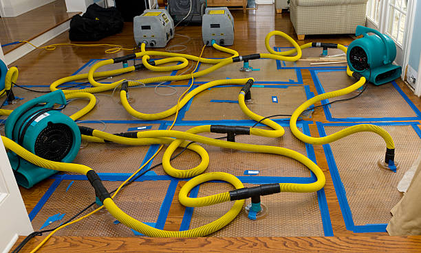 Professional Flood Damage Restoration technician working in York, PA